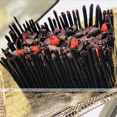 "Cigar Black Forest Cake  -2Kg  (The Bread Basket) - Click here to View more details about this Product